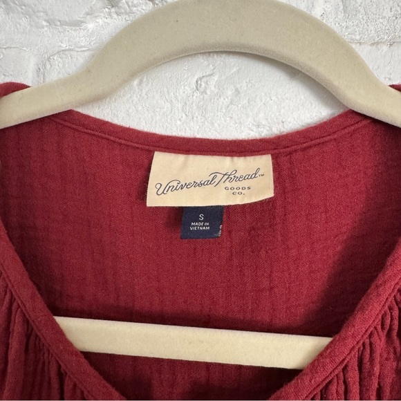 Universal Thread Burgundy Long Sleeve Midi Dress - Small. $22 - Picture 3 of 9